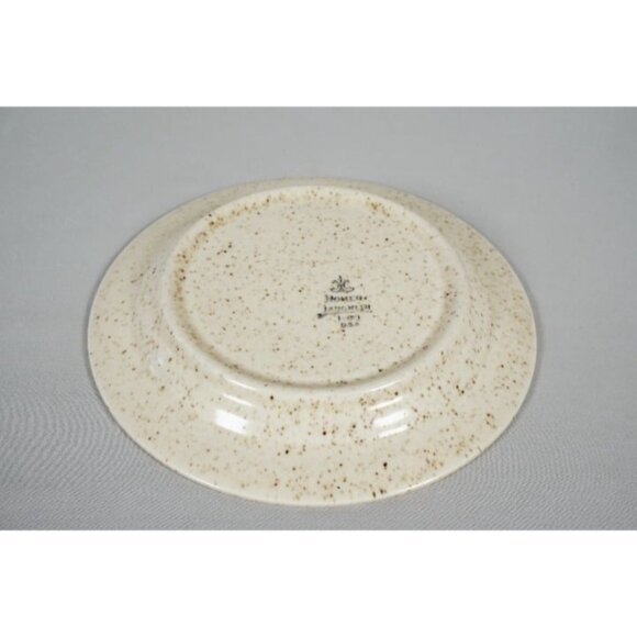 Set of 2 Vintage Homer Laughlin Brown Speckled Oatmeal 6-1/4" Saucer H-83 - Picture 5 of 7